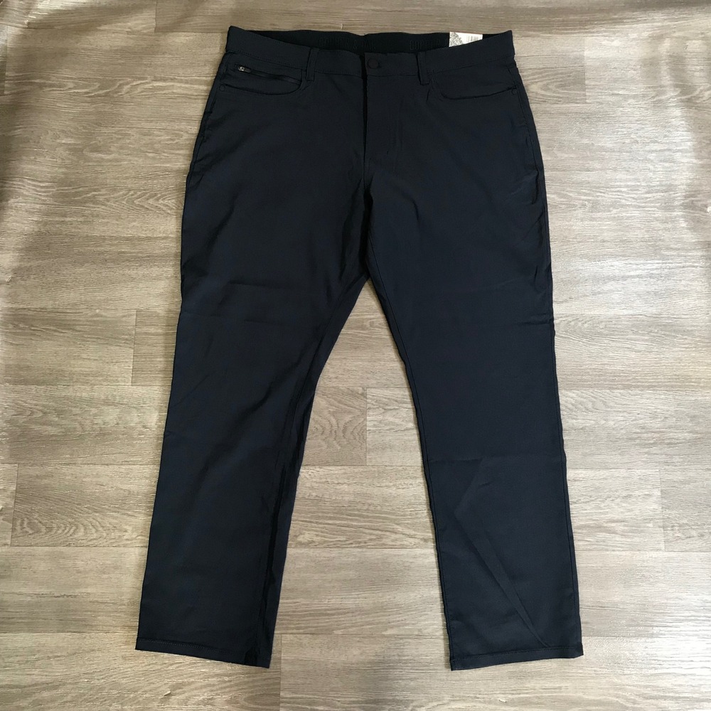 Copper & Oak Mens Flex-Comfort 5-Pocket Pants Navy Blue 38x30 Straight Fit NWT
